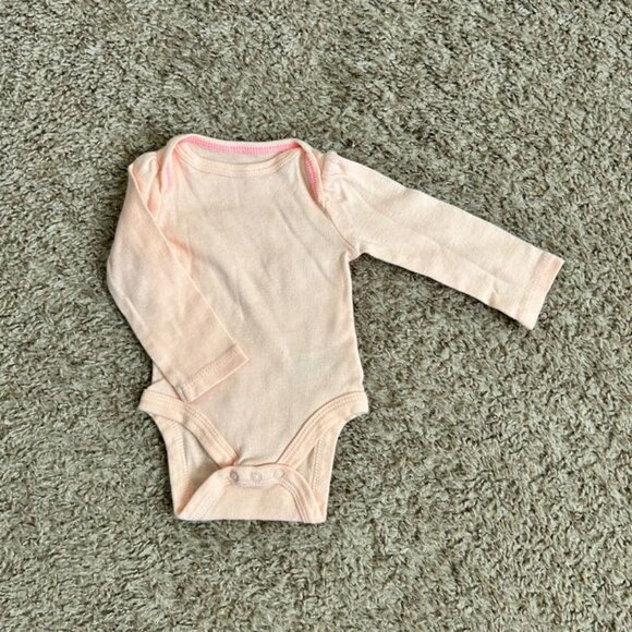 Newborn Pink & Florals Bodysuit Bundle (3-Pack) - Cat & Jack, Just One You - Picture 2 of 12